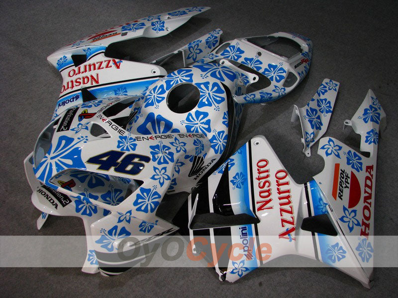 Einspritzverkleidungskit für CBR600RR 05-06 - Blau, Weiß - Nastro Azzurro #OYO87900275 Hauptbild