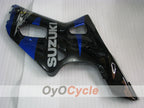 Verkleidungssatz für Einspritzmodelle 01-03 GSX R600 - Blau, Schwarz - Werksstil #OYO87905097