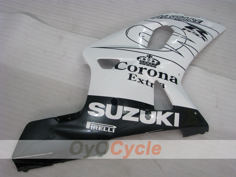 Einspritzverkleidungssatz für GSX R1000 00-02 - Weiß - Corona #OYO87905225