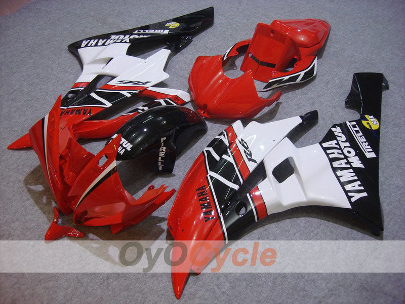 Einspritzverkleidungs-Kit für YZF-R6 06-07 - Rot, Schwarz - MOTUL #OYO87900939 Hauptbild