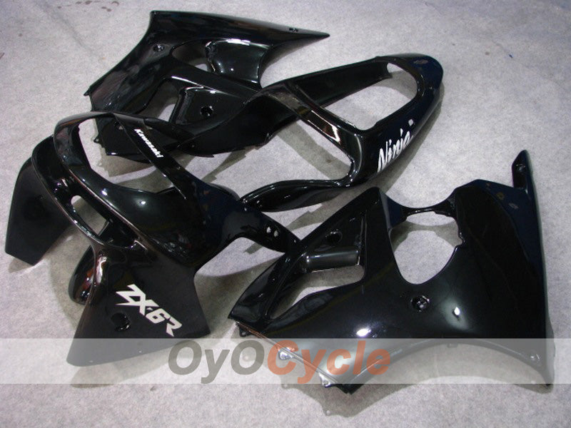 Verkleidungssatz für NINJA ZX-6R 98-99 - Schwarz - Werksdesign #OYO87903005 Hauptbild