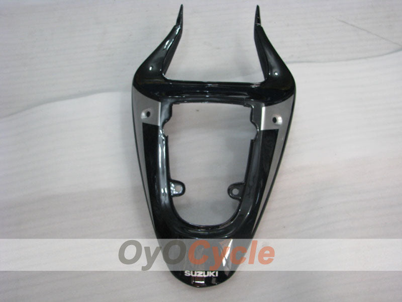 Verkleidungssatz für Einspritzmodelle 01-03 GSX R600 - Schwarz, Silber - Werksdesign #OYO87901128