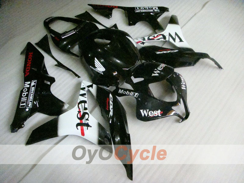 Einspritzverkleidungssatz für CBR600RR 07-08 - Weiß, Schwarz - West #OYO87900441 Hauptbild