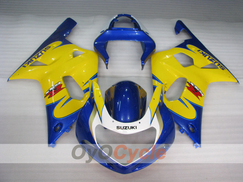 Einspritzverkleidungssatz für GSX R750, Baujahr 00-03 - Gelb, Blau - Werksstil #OYO87905147 Zweitbild