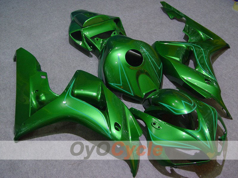 Spritzguss-Verkleidungssatz für CBR1000RR 06-07 - Grün - Werksstil #OYO87900632 Hauptbild