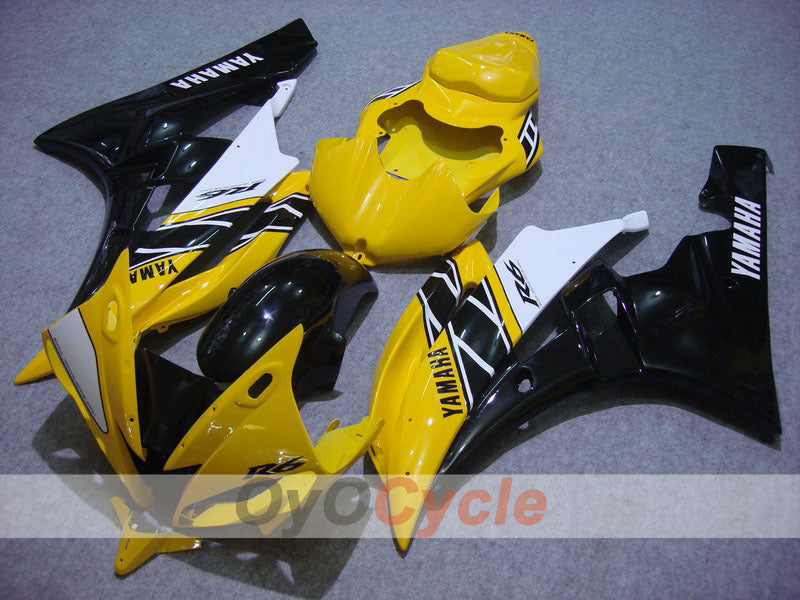 Einspritzverkleidungs-Kit für YZF-R6 06-07 - Gelb, Schwarz - MOTUL #OYO87900940 Hauptbild
