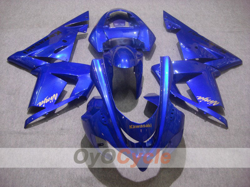 Einspritzverkleidungssatz für 04-05 NINJA ZX-10R - Blau - Werksdesign #OYO87901524