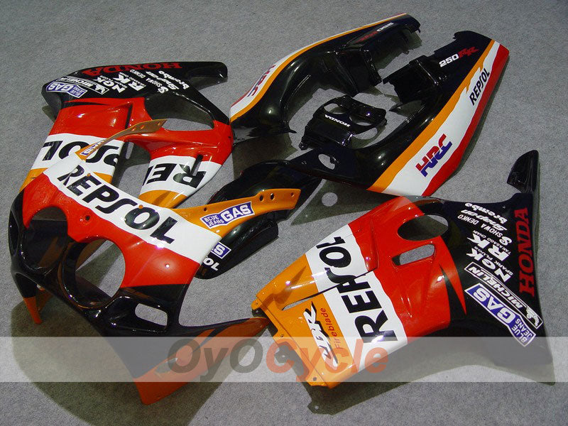 Einspritzverkleidungskit für CBR250RR 88-89 - Rot, Orange - Repsol #OYO87902906 Hauptbild