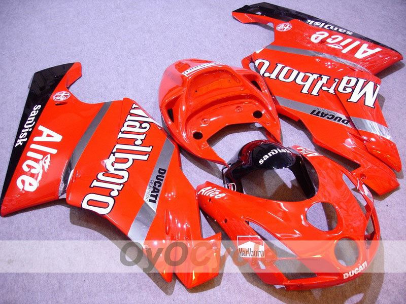 Verkleidungskit für Einspritzung für Ducati 999 03-04 - Orange, Schwarz - Alice #OYO87902348 Hauptbild