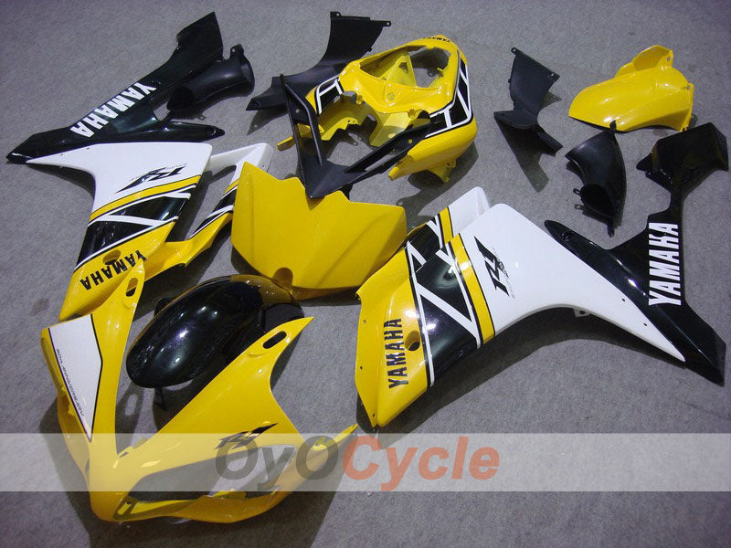 Verkleidungssatz für 07-08 YZF-R1 - Gelb, Schwarz - Werksstil #OYO87900871 Hauptbild