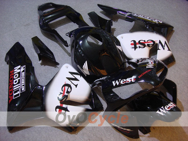 Einspritzverkleidungskit für CBR600RR 03-04 - Weiß, Schwarz - West #OYO87902561 Hauptbild