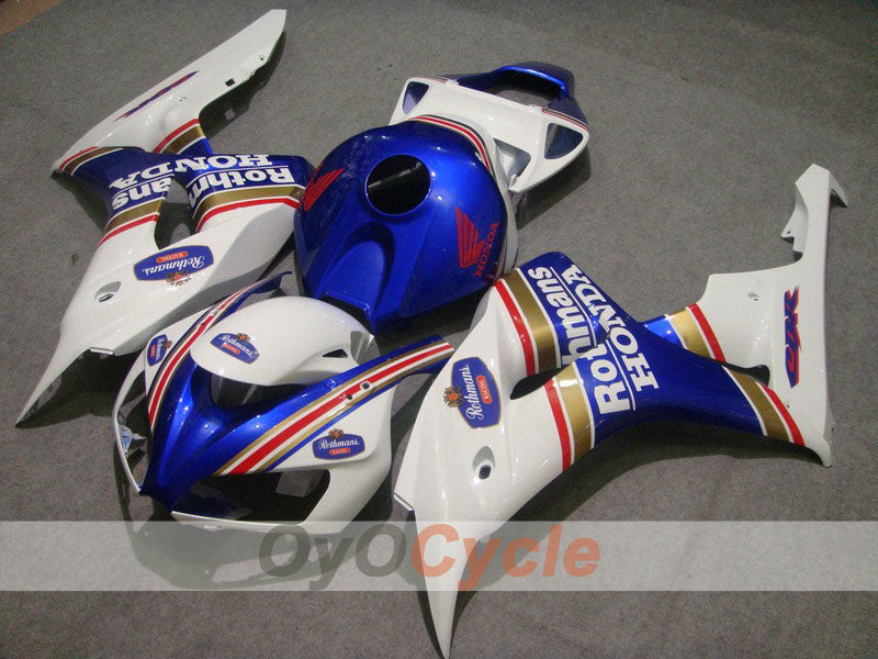 Einspritzverkleidungssatz für CBR1000RR 06-07 - Blau, Weiß - Rothmans #OYO87900648 Hauptbild