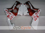 Verkleidungssatz für Einspritzmodelle 01-03 GSX R600 - Rot, Weiß - MOTUL #OYO87905090