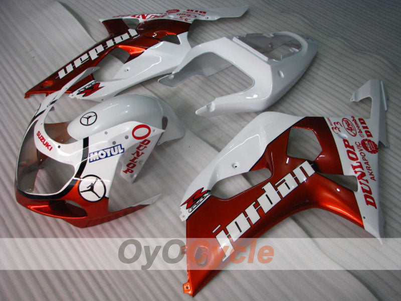 Verkleidungskit für Einspritzmodelle 00-02 GSX R1000 - Rot, Weiß - MOTUL #OYO87905191 Hauptbild