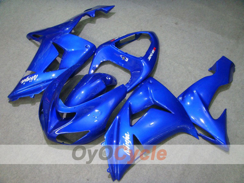Einspritzverkleidungssatz für NINJA ZX-10R, 06-07 - Blau - Werksstil #OYO87901586 Hauptbild