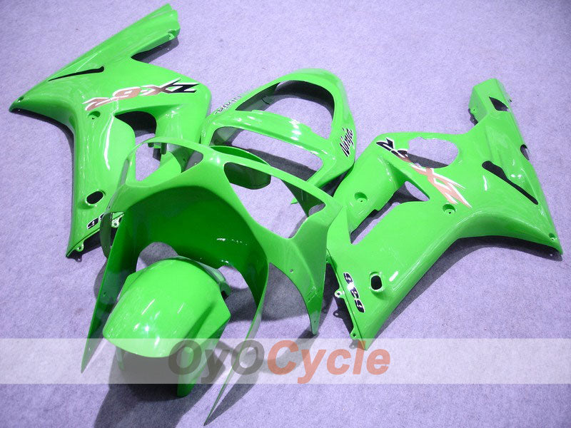 Spritzguss-Verkleidungssatz für 03-04 NINJA ZX-6R - Grün - Werksstil #OYO87901775 Hauptbild