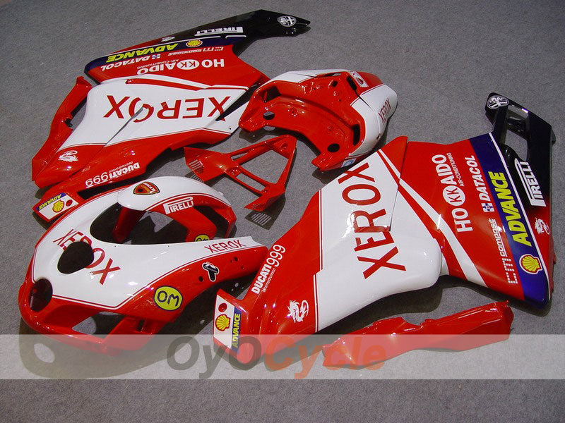 Einspritzverkleidungssatz für Ducati 999 05-06 - Rot, Weiß - Xerox #OYO87902385 Hauptbild