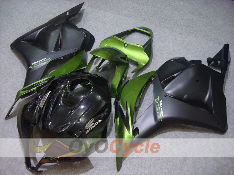 Verkleidungskit für Einspritzmodelle 09-12 CBR600RR - Grün, Schwarz, Matt - Werksstil #OYO87900453 Hauptbild