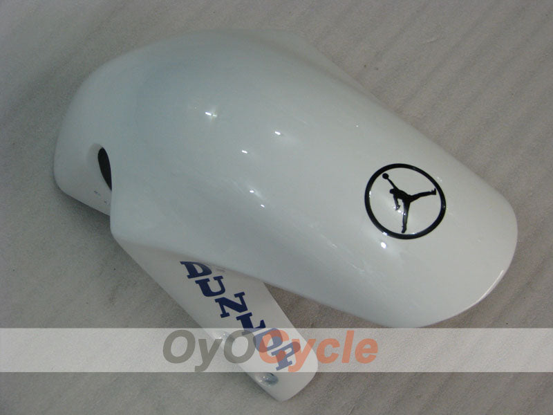 Einspritzverkleidungssatz für GSX R1000 00-02 - Blau, Weiß - DUNLOP #OYO87905218