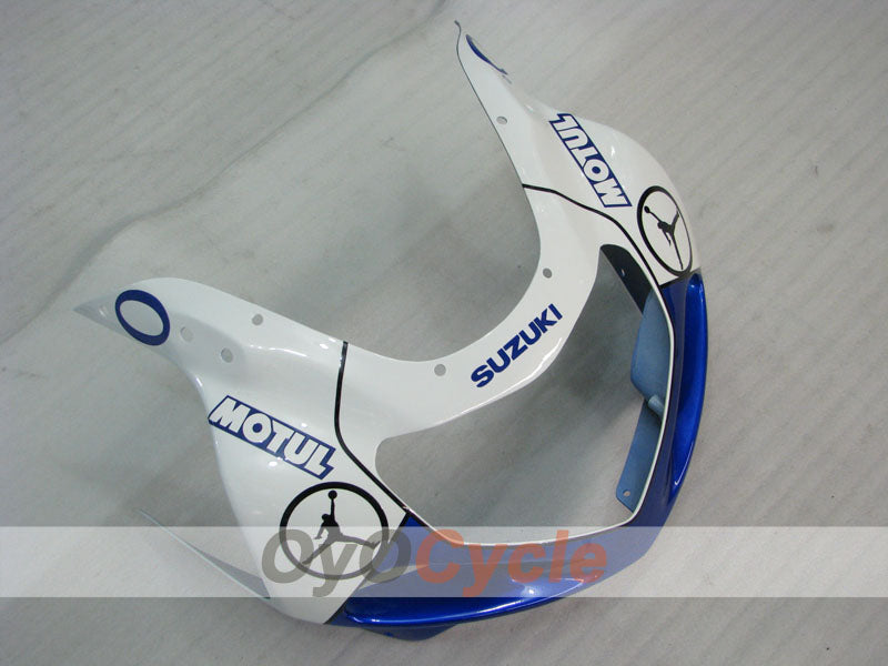 Einspritzverkleidungssatz für GSX R1000 00-02 - Blau, Weiß - DUNLOP #OYO87905218