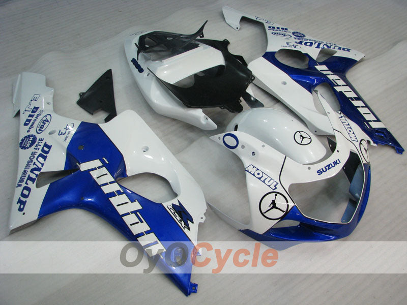 Einspritzverkleidungssatz für GSX R750 00-03 - Blau, Weiß - Jordan #OYO87905172 Hauptbild
