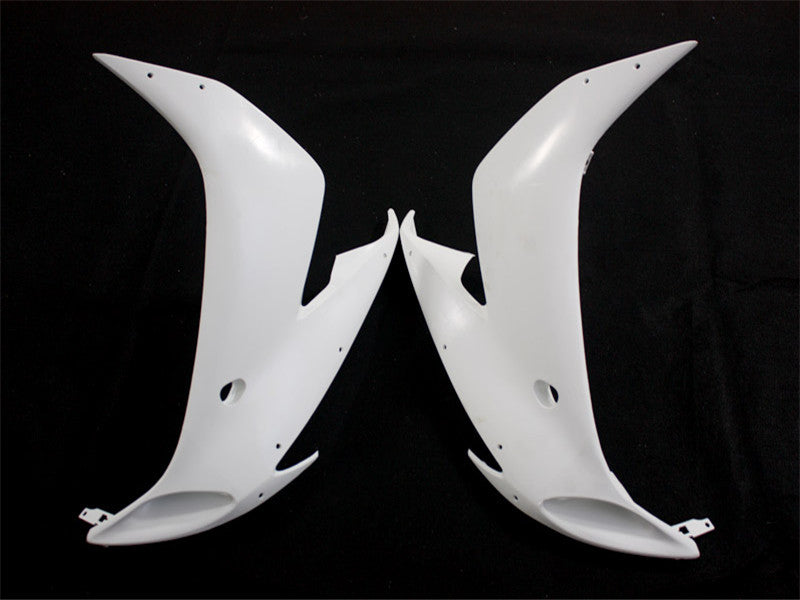 Unlackierter Verkleidungssatz aus Spritzguss für 04-06 YZF-R1 - Weiß - Werksstil #OYO87902498