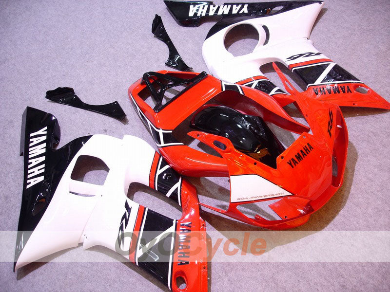 Einspritz-Verkleidungskit für YZF-R6 98-02 - Rot, Schwarz - Werksstil #OYO87901011 Hauptbild