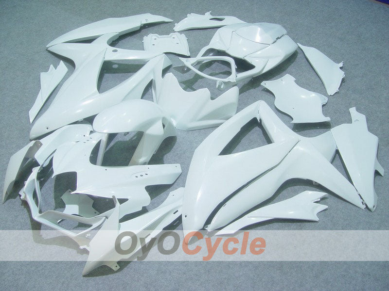Verkleidungssatz für Einspritzmodelle 08-10 GSX R750 - Weiß - Werksstil #OYO87901394 Hauptbild