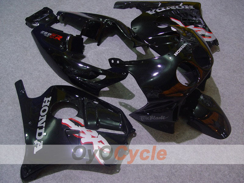 Verkleidungssatz für Einspritzung für 90-94 CBR250RR - Schwarz - Fireblade #OYO87902921