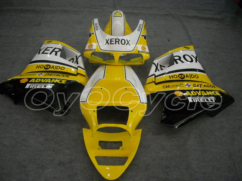 Einspritz-Verkleidungssatz für Ducati 996 von 99-02 - Gelb, Weiß - Xerox #OYO87902237