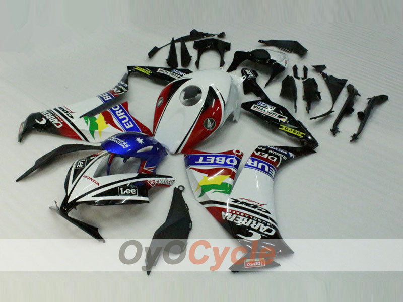 Einspritz-Verkleidungssatz für 12-16 CBR1000RR - Weiß, Schwarz - Lee #OYO87902788 Hauptbild