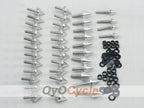 Verkleidungsschrauben für 03-07 Yamaha YZF-R6 - Silber #OYO87903376