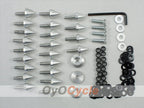 Verkleidungsschrauben für 98-99 Yamaha YZF-R1 - Silber #OYO87903373