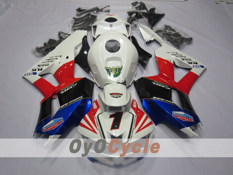 Einspritzverkleidungssatz für 13-20 CBR600RR - Rot, Blau, Weiß - Andere #OYO87914562