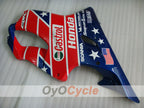 Einspritz-Verkleidungssatz für 01-03 CBR600F4i - Rot, Blau - Castrol, MICHELIN #OYO87900144