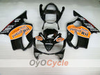 Einspritzverkleidungssatz für 01-03 CBR600F4i - Orange, Schwarz - HM Plant #OYO87900158