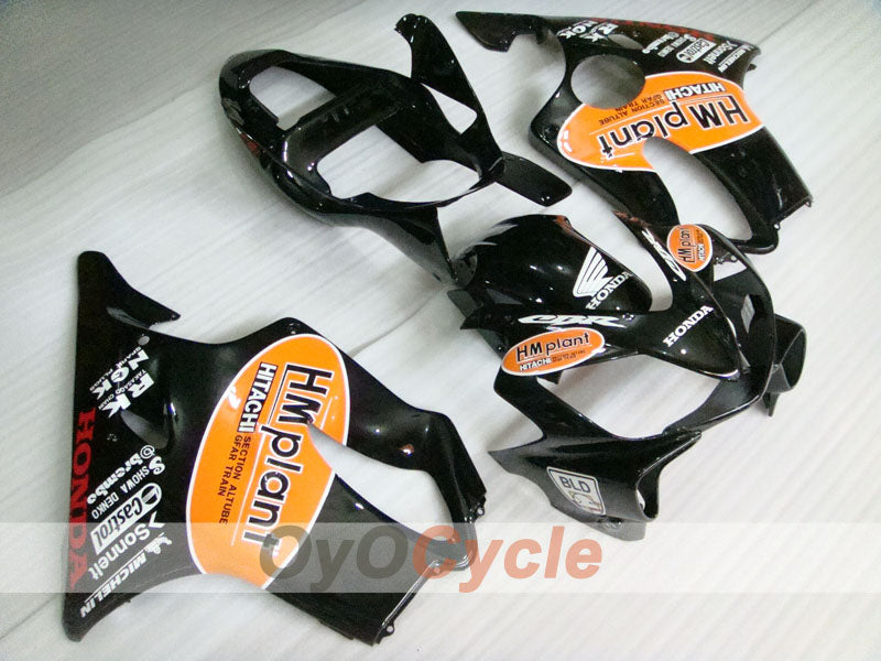 Einspritzverkleidungssatz für 01-03 CBR600F4i - Orange, Schwarz - HM Plant #OYO87900158