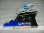 Einspritzverkleidungssatz für 01-03 CBR600F4i - Weiß, Schwarz - Konica Minolta, MICHELIN #OYO87900159