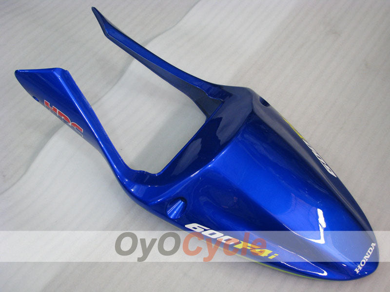 Einspritzverkleidungssatz für 01-03 CBR600F4i - Gelb, Blau - Castrol #OYO87900162