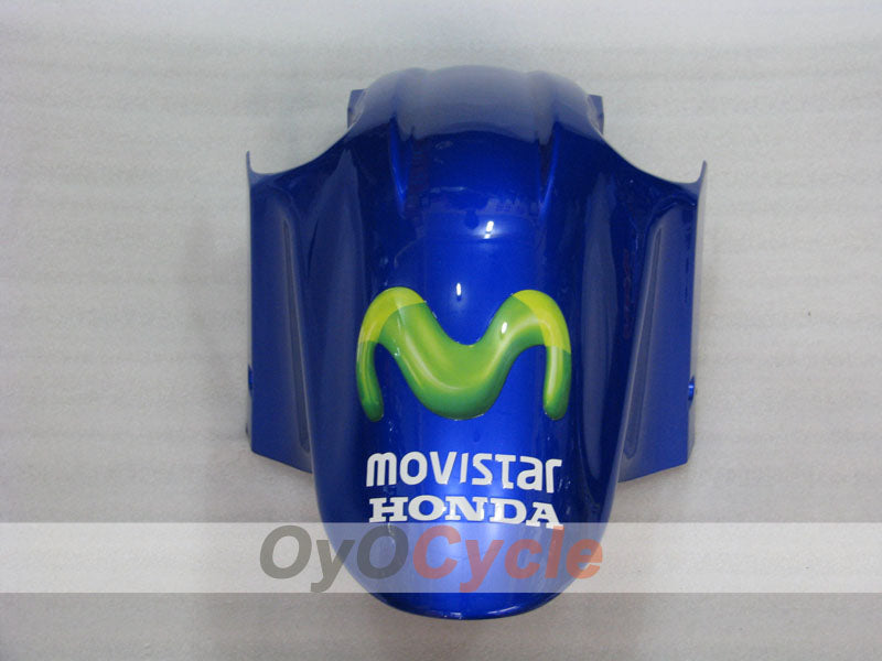 Einspritzverkleidungssatz für 01-03 CBR600F4i - Gelb, Blau - Castrol #OYO87900162