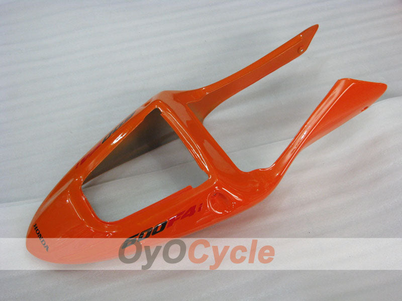 Verkleidungssatz für Einspritzmodelle 01-03 CBR600F4i - Orange, Schwarz - Werksstil #OYO87900167