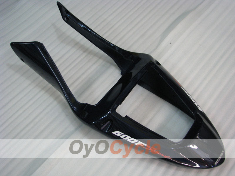 Verkleidungssatz für Einspritzmodelle 01-03 CBR600F4i - Weiß, Schwarz - Werksstil #OYO87900168