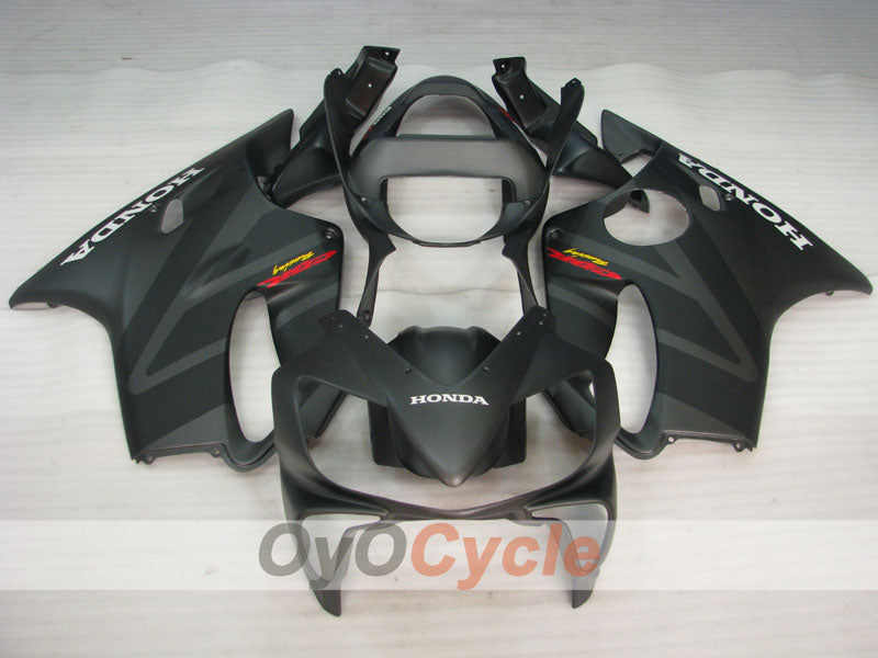 Verkleidungssatz für Einspritzmodelle 01-03 CBR600F4i - Schwarz, Matt - Werksstil #OYO87900169