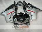 Verkleidungssatz für Einspritzmodelle 01-03 CBR600F4i - Schwarz, Silber - Werksstil #OYO87900171