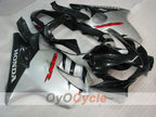 Verkleidungssatz für Einspritzmodelle 01-03 CBR600F4i - Schwarz, Silber - Werksstil #OYO87900171