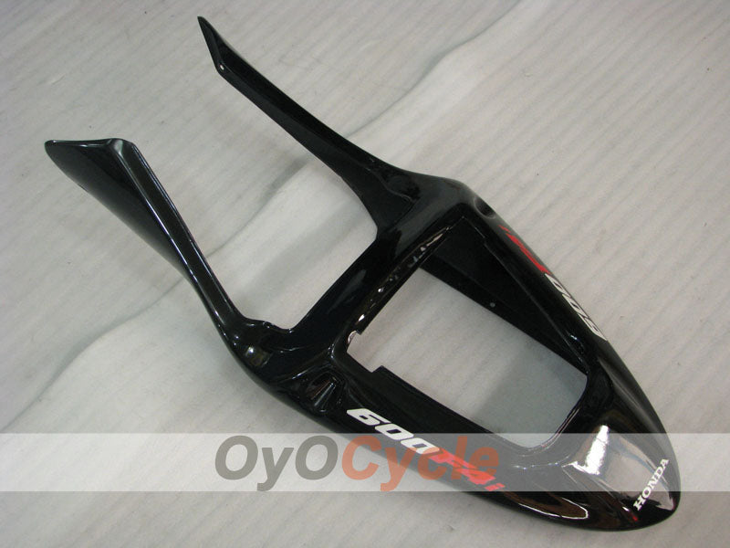 Verkleidungssatz für Einspritzmodelle 01-03 CBR600F4i - Schwarz, Silber - Werksstil #OYO87900171