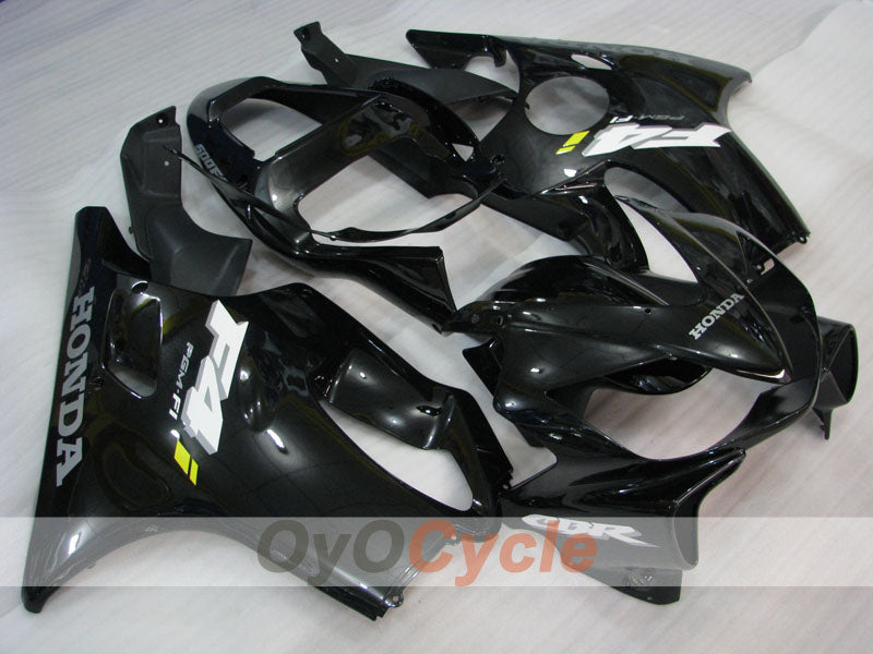 Einspritzverkleidungssatz für CBR600F4i 01-03 - Schwarz - Werksdesign #OYO87900180 Zweitbild
