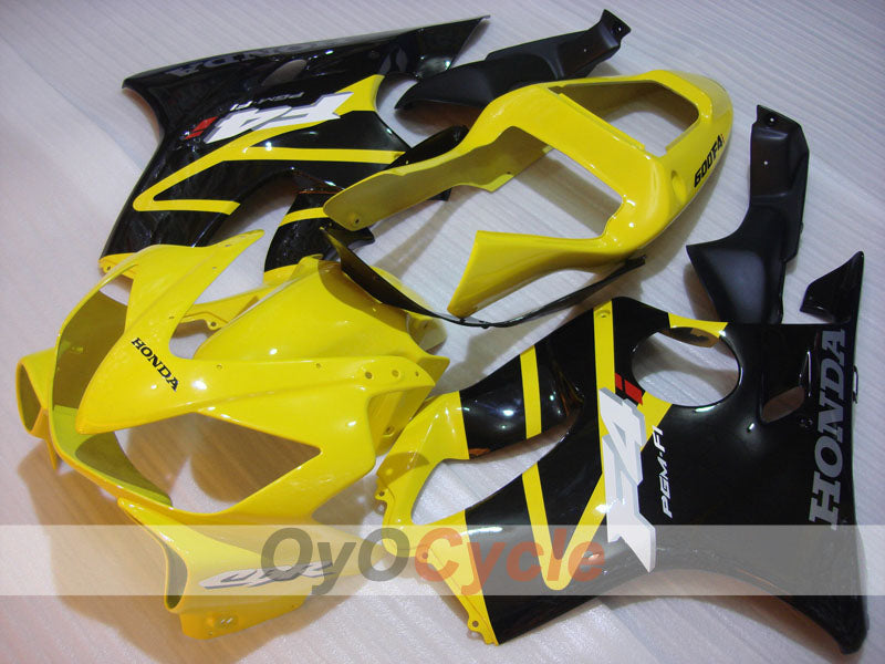 Einspritzverkleidungssatz für CBR600F4i 01-03 - Gelb, Schwarz, Pink - Werksdesign #OYO87900182 Hauptbild