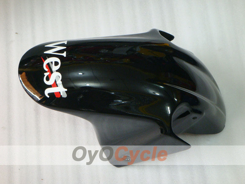 Verkleidungssatz für Einspritzmodelle 01-03 CBR600F4i - Weiß, Schwarz - MICHELIN, West #OYO87900194