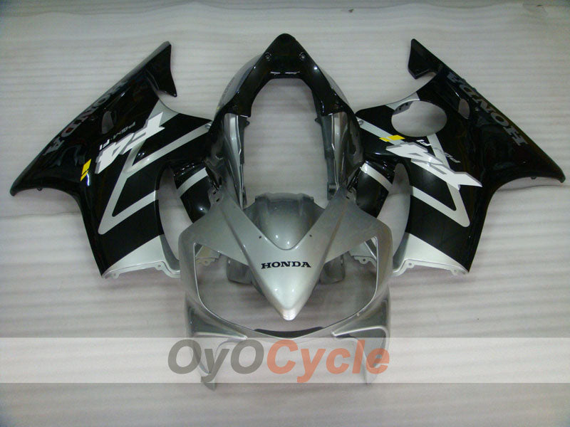 Verkleidungssatz für Einspritzmodelle 04-07 CBR600F4i - Schwarz, Silber - Werksstil #OYO87900214 Zweitbild